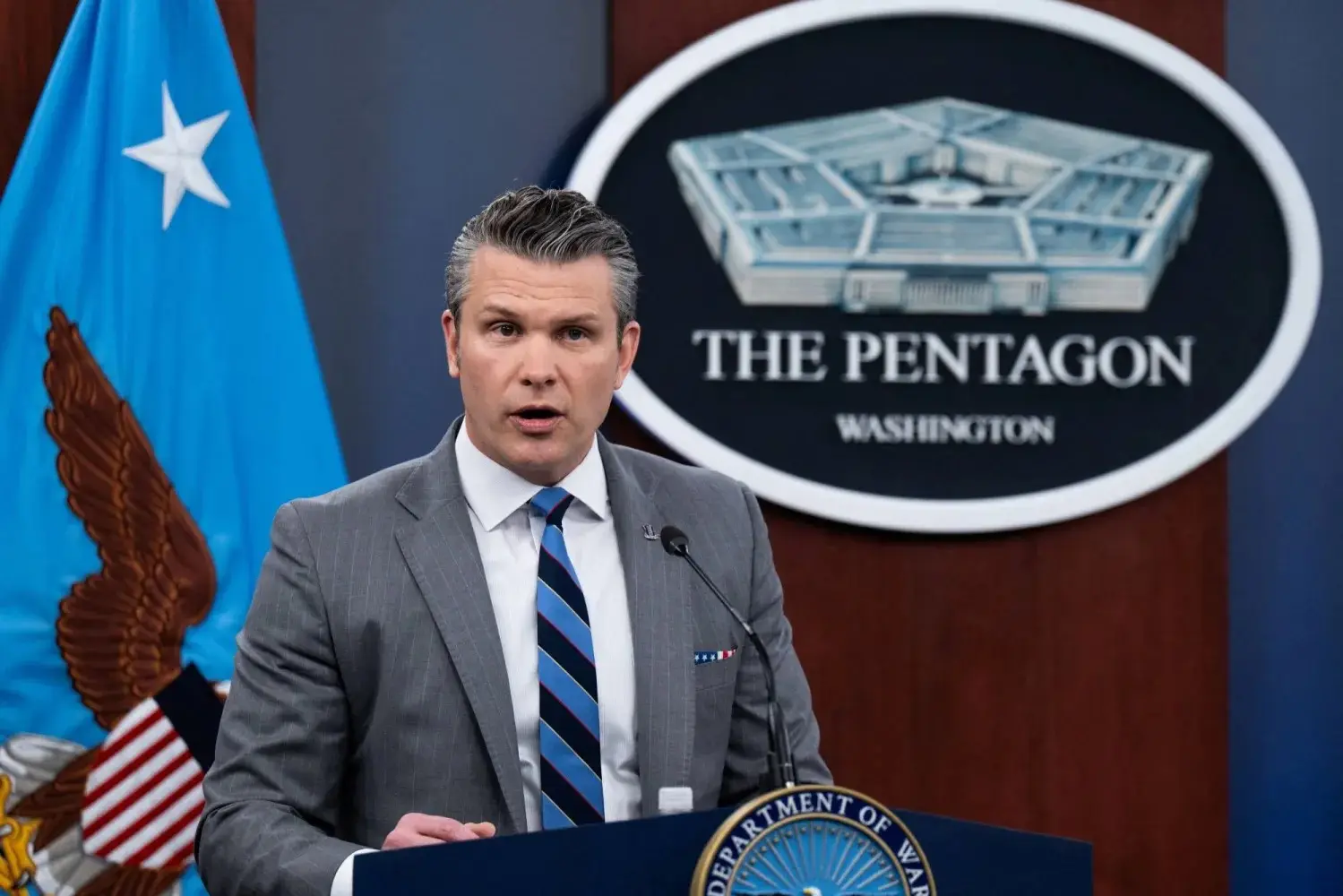 ‘Iran cannot be allowed to block Hormuz,’ says Pete Hegseth, warns Tehran would face ‘overwhelming firepower’