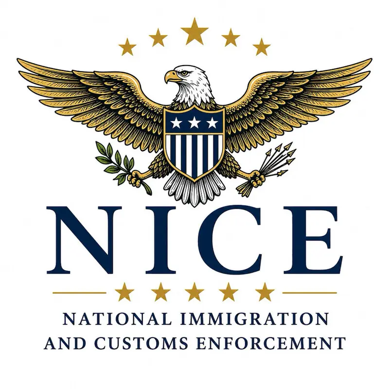 Trump sparks attention online after sharing ‘NICE’ logo featuring eagle, stars and stripes US-style design