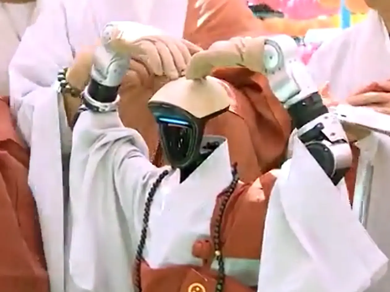 Meet Gabi: South Korea’s first AI-powered Buddhist monk, set to join Lotus Lantern festival - VIDEO Meet Gabi: South Korea’s first AI-powered Buddhist monk, set to join Lotus Lantern festival - VIDEO