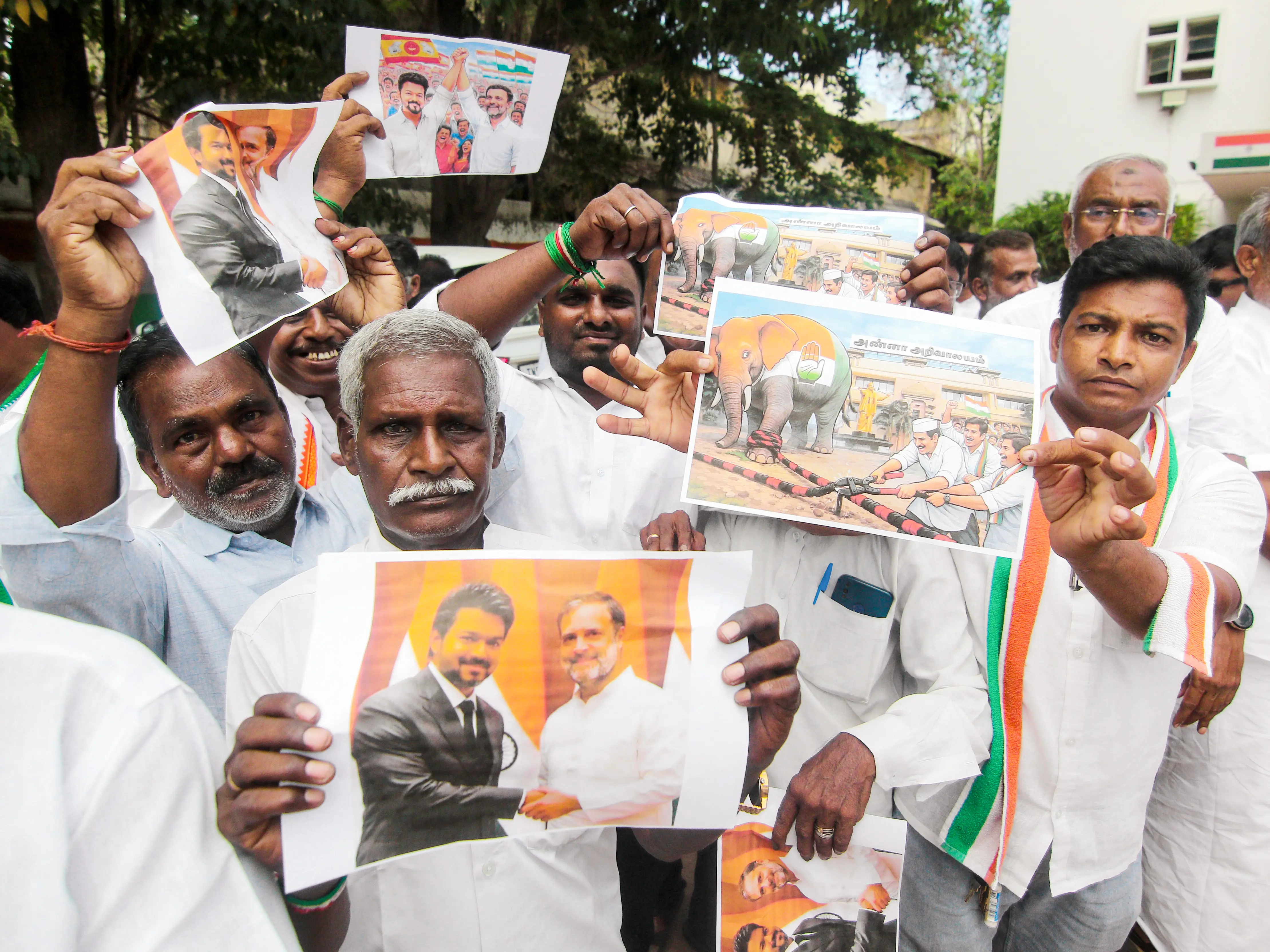 Congress calls for statewide protest as Vijay’s TVK scrambles for the 'final five' to form government in Tamil Nadu Congress calls for statewide protest as Vijay’s TVK scrambles for the 'final five' to form government in Tamil Nadu