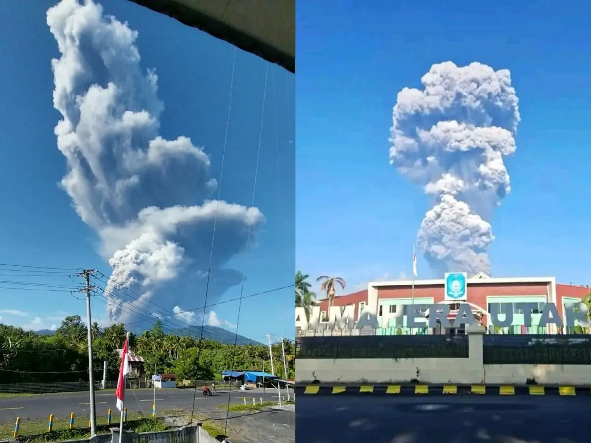 3 dead in massive Mount Dukono eruption as ash blasts 10km into sky in Indonesia; scary video emerges | WATCH
