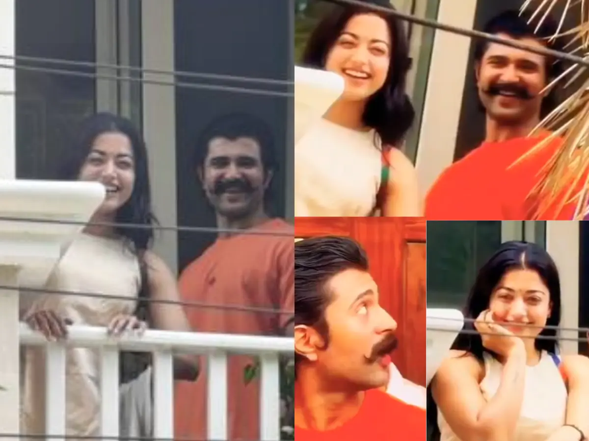 Rashmika Mandanna captures Vijay Deverakonda’s adorable fan moment, internet melts Rashmika Mandanna captures Vijay Deverakonda’s adorable fan moment, internet melts