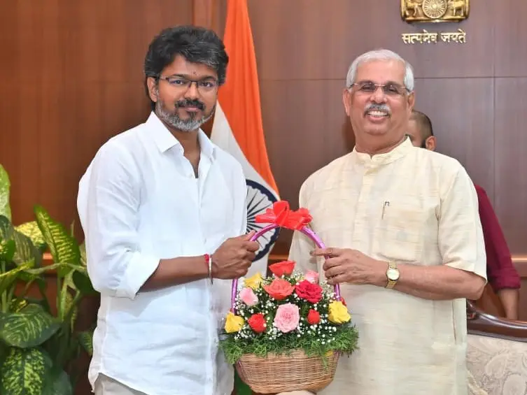 Vijay to take oath as Tamil Nadu CM tomorrow at 10 am; meets Governor for 4th time – Details here Vijay to take oath as Tamil Nadu CM tomorrow at 10 am; meets Governor for 4th time – Details here