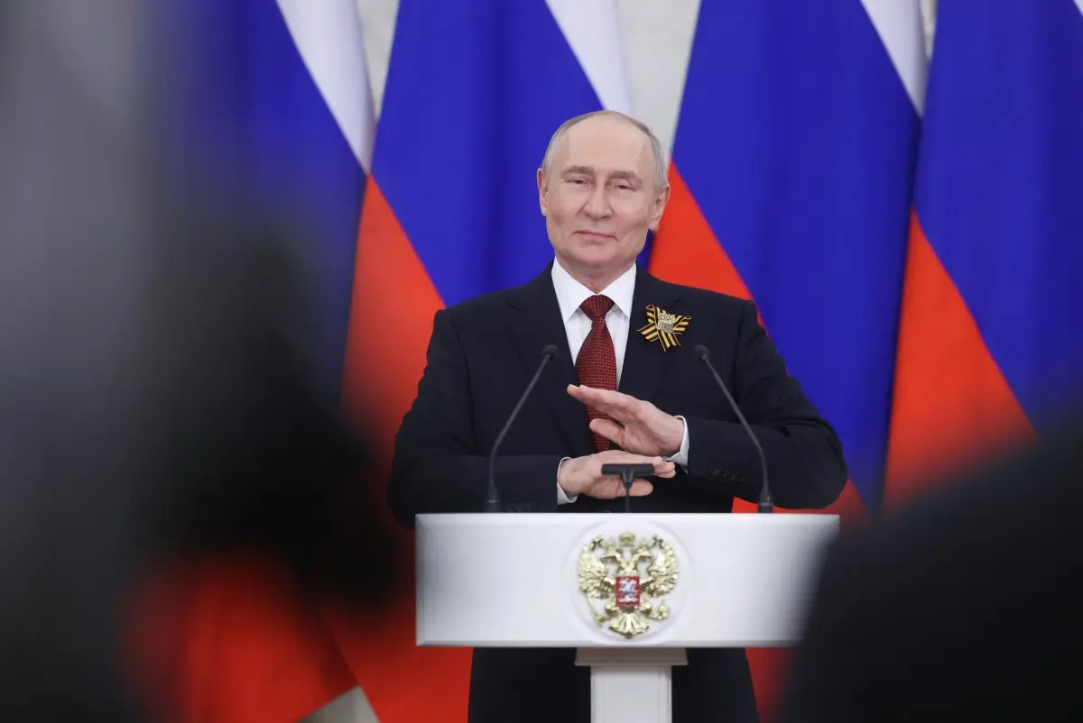 Putin says he thinks Ukraine conflict 'coming to an end'