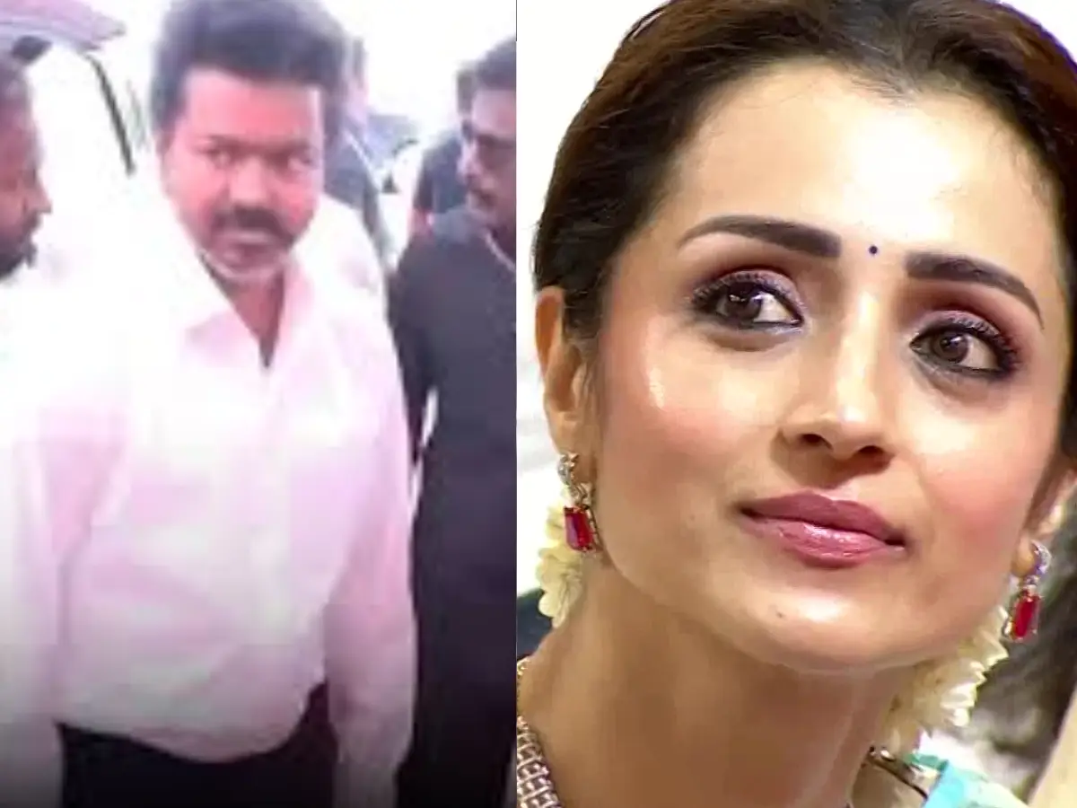 Tamil Nadu CM oath-taking ceremony: Trisha Krishnan’s four-word response as she attends Vijay’s oath ceremony in Chennai Tamil Nadu CM oath-taking ceremony: Trisha Krishnan’s four-word response as she attends Vijay’s oath ceremony in Chennai