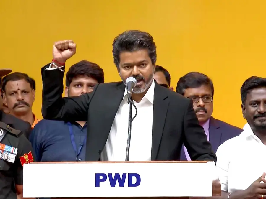 ‘New era of social justice starts NOW’: Vijay roars after taking oath as TN CM, signs first orders
