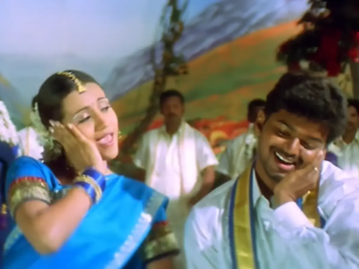 Why ‘Appadi Podu’ is back in focus after 22 years: Fans revisit Vijay and Trisha Krishnan’s first collaboration Why ‘Appadi Podu’ is back in focus after 22 years: Fans revisit Vijay and Trisha Krishnan’s first collaboration