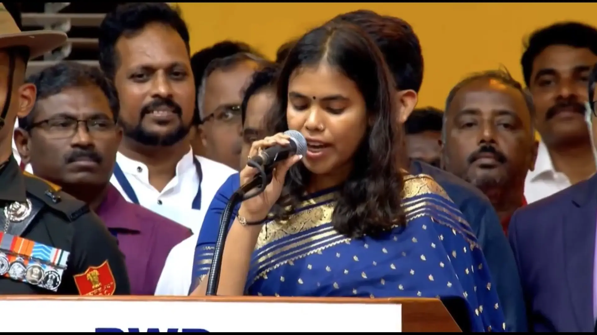 S Keerthana, the youngest, multilingual woman minister in Vijay’s cabinet, speaks fluent Hindi too