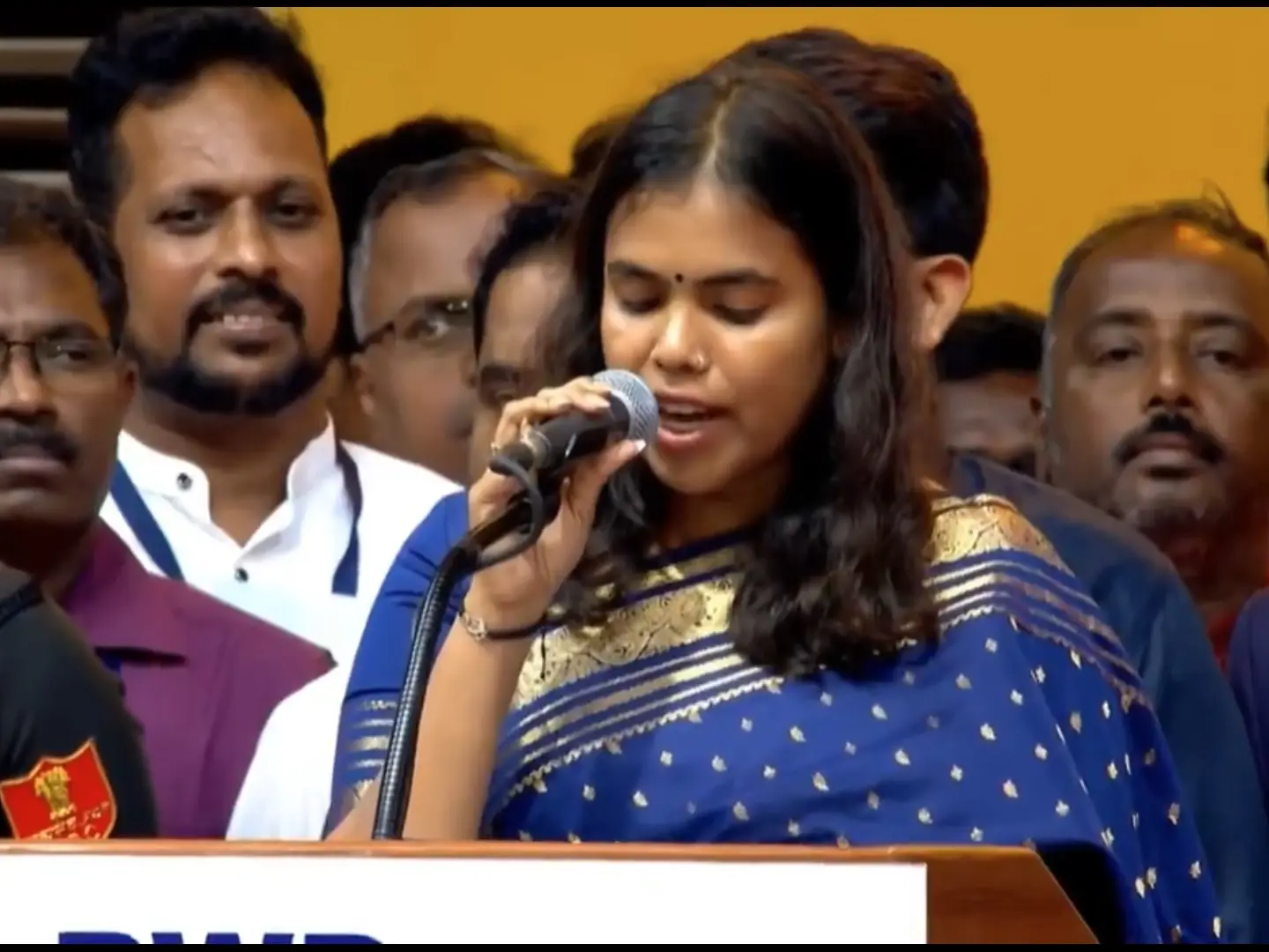 S Keerthana, the youngest, multilingual woman minister in Vijay’s cabinet, speaks fluent Hindi too S Keerthana, the youngest, multilingual woman minister in Vijay’s cabinet, speaks fluent Hindi too