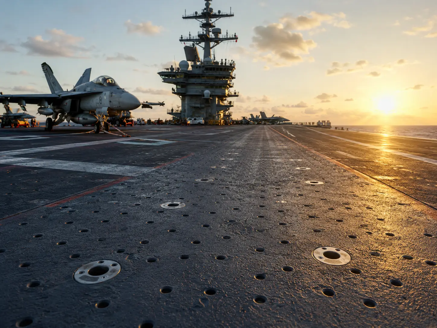 Thousands of Deck Holes