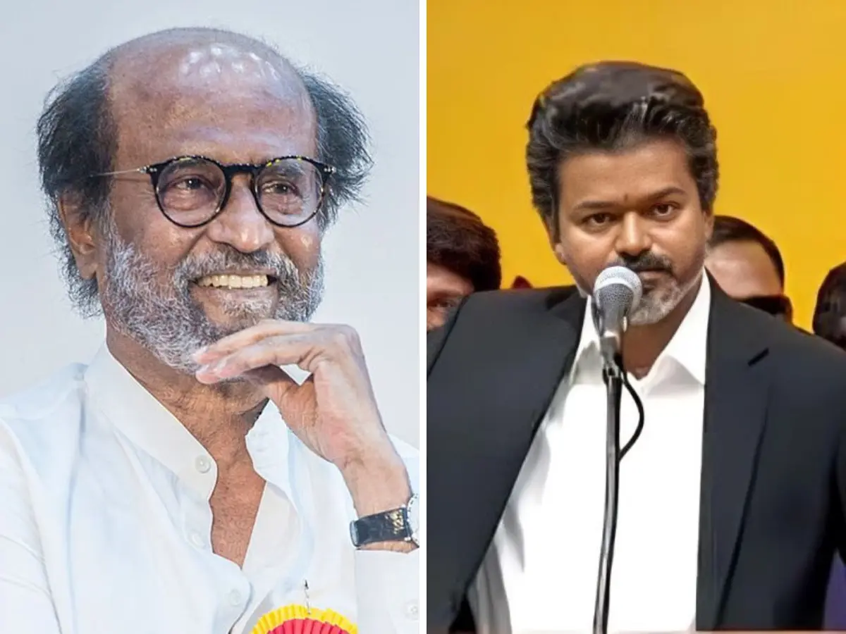 Rajinikanth declines from commenting about newly appointed Tamil Nadu CM Vijay | Watch Rajinikanth declines from commenting about newly appointed Tamil Nadu CM Vijay | Watch