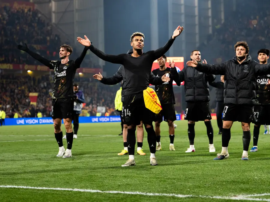 Ligue 1: Paris Saint-Germain win fifth straight title with win over closest rivals Lens
