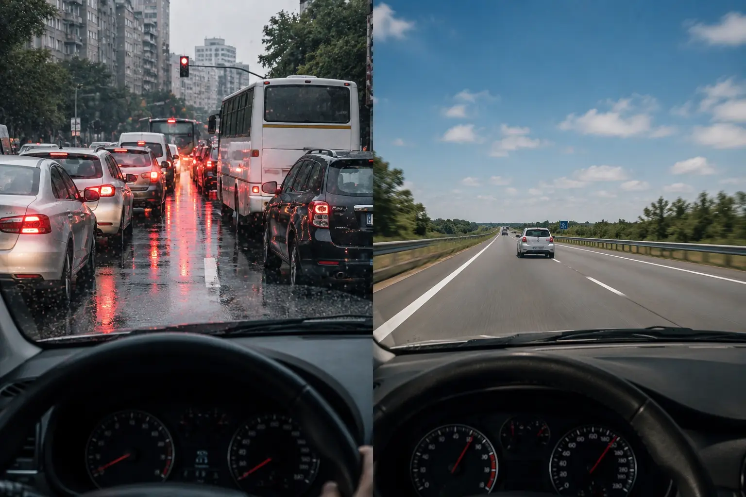 Why cars use more fuel in city traffic than on highways
