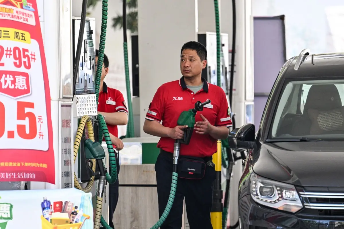 How much did fuel prices in China?