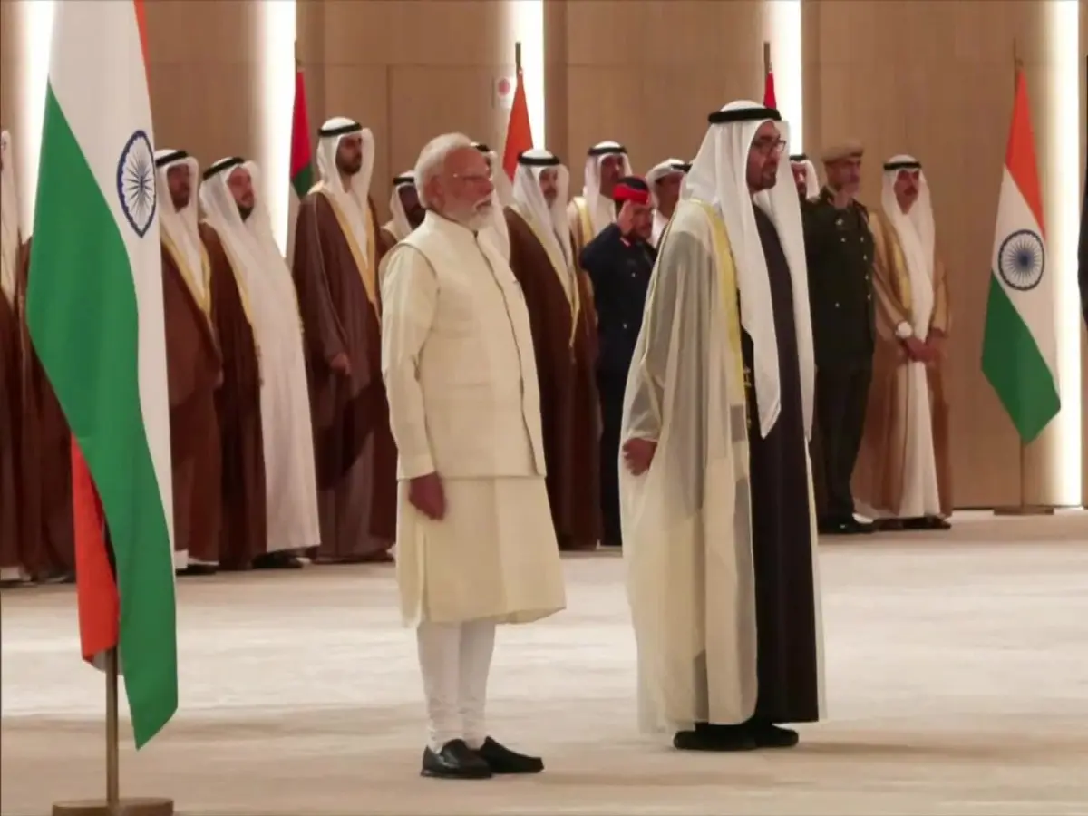 Indian PM Modi lands in UAE for first leg of five-nation tour. Check details about his visit Indian PM Modi lands in UAE for first leg of five-nation tour. Check details about his visit