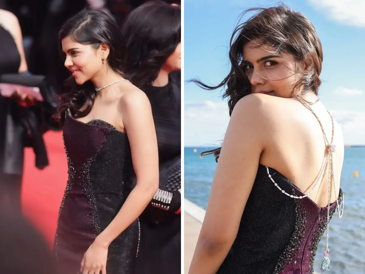 Cannes Film Festival 2026: Kalyani Priyadarshan dazzles in shimmer strapless gown on her first red carpet appearance Cannes Film Festival 2026: Kalyani Priyadarshan dazzles in shimmer strapless gown on her first red carpet appearance