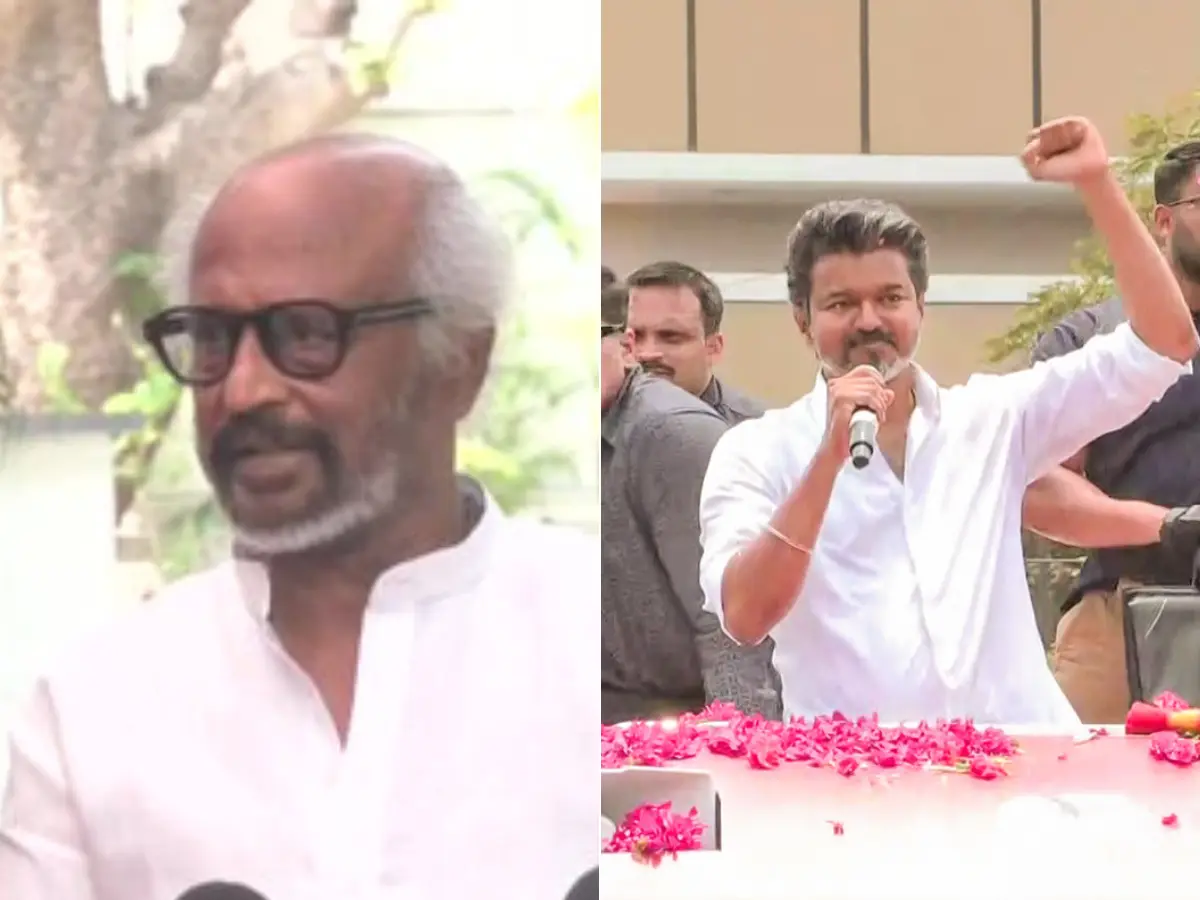 Rajinikanth breaks silence on Vijay becoming Tamil Nadu CM, says friendship with MK Stalin is beyond politics Rajinikanth breaks silence on Vijay becoming Tamil Nadu CM, says friendship with MK Stalin is beyond politics