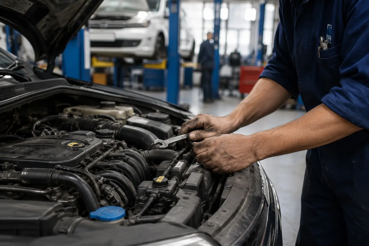 Replacing clogged air filters