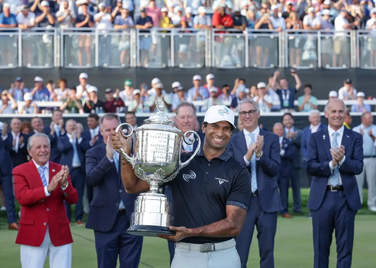 English golfer Aaron Rai wins PGA Championship 2026: Scores, Indian ...