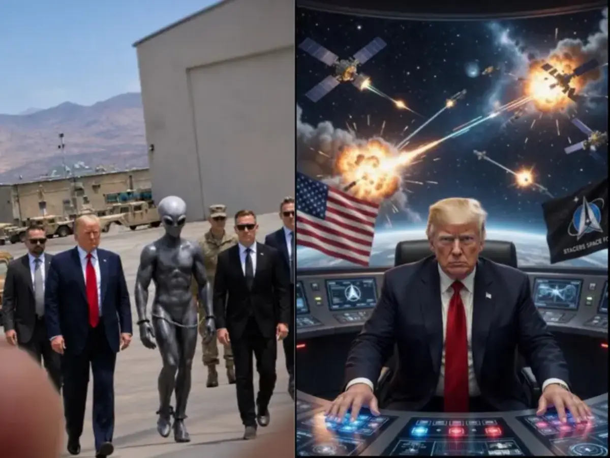 Trump AI world