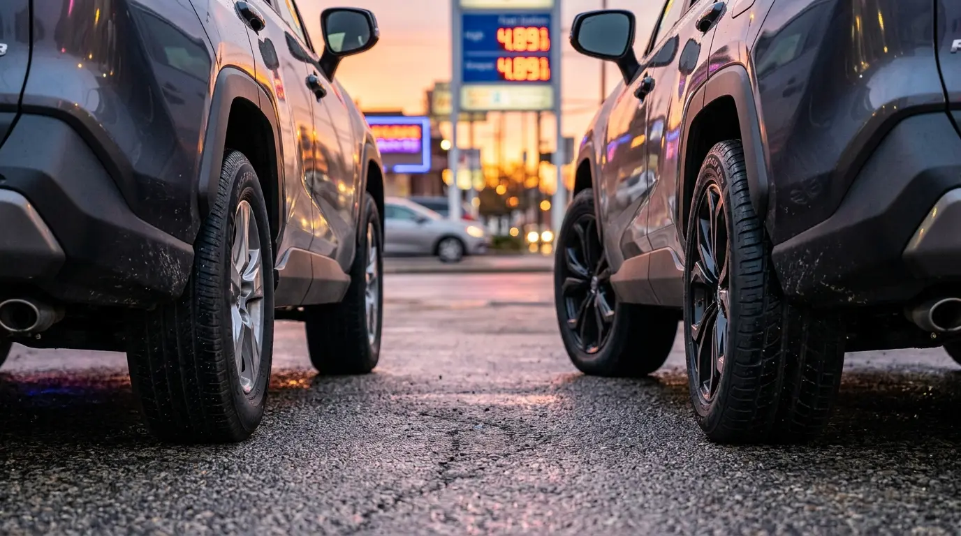 Increased rolling resistance