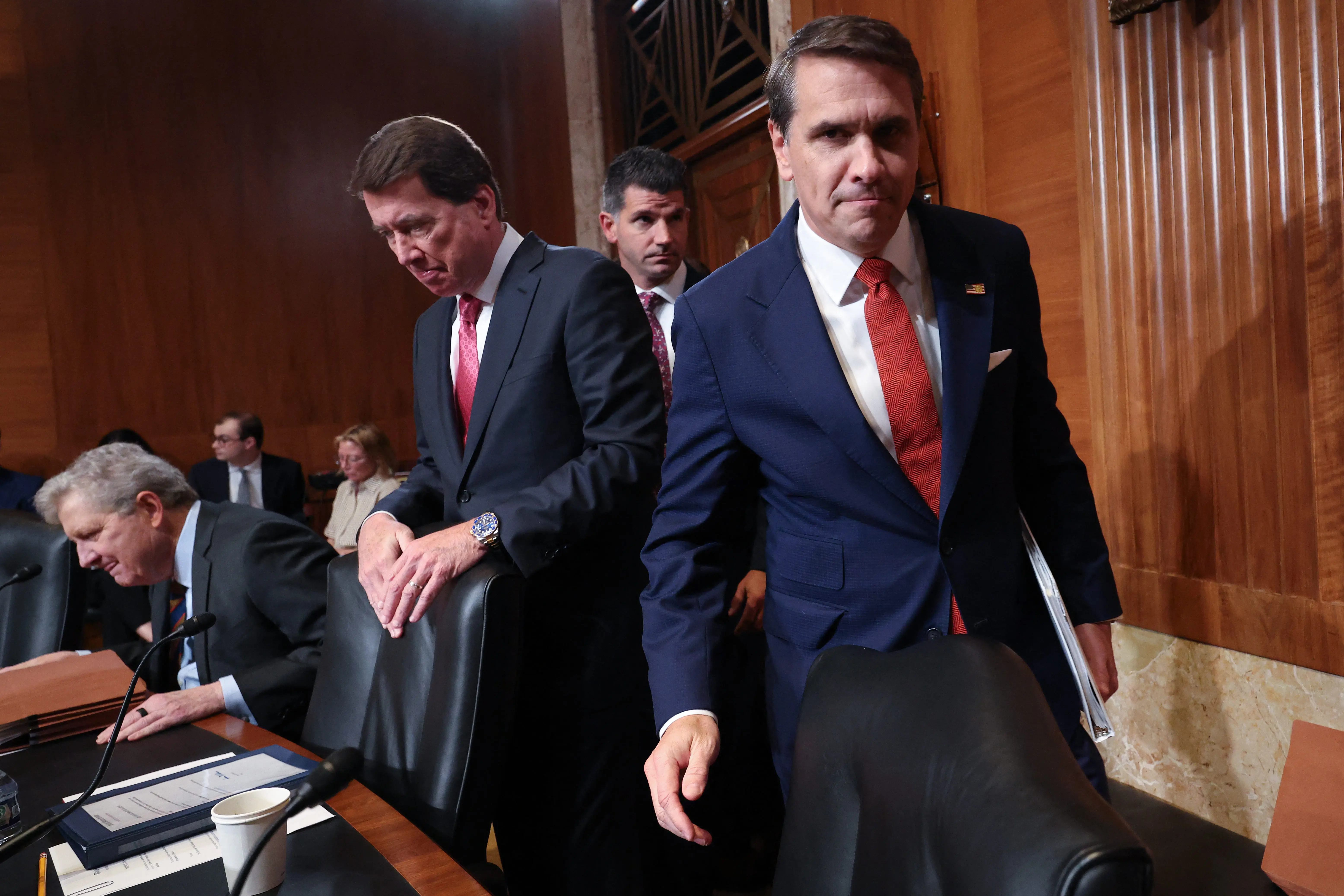 Todd Blanche defends Trump's $1.8 billion 'anti-weaponisation' fund as Democrats accuse DOJ of rewarding political allies