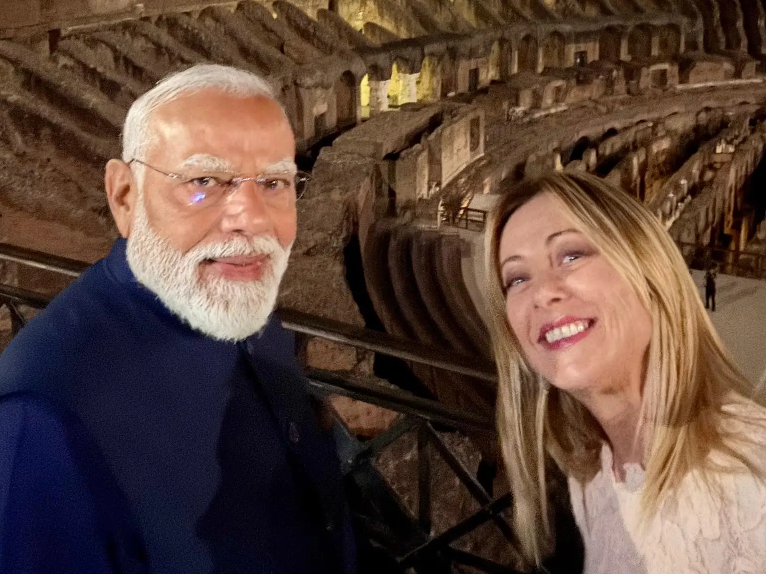 'Welcome to Rome, my friend!': Meloni shares photo with PM Modi after his arrival in Italy 'Welcome to Rome, my friend!': Meloni shares photo with PM Modi after his arrival in Italy