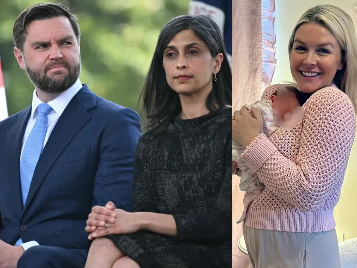 Karoline Leavitt to be US Vice President when Usha Vance gives birth? JD Vance says... Karoline Leavitt to be US Vice President when Usha Vance gives birth? JD Vance says...