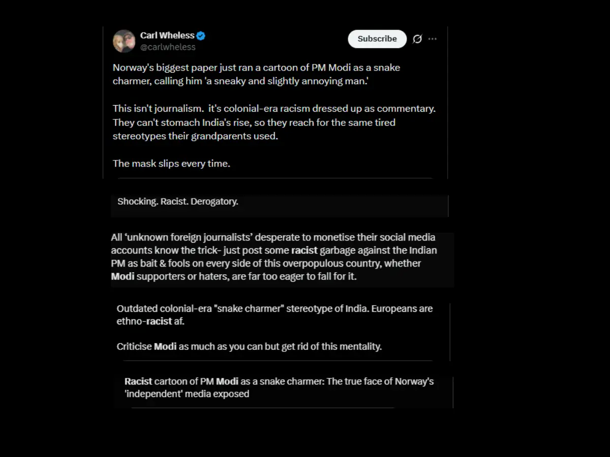 Social media users call image ‘racist’