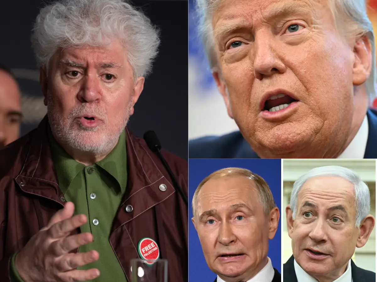 Spanish director Almodovar calls Trump, Netanyahu and Putin 'monsters' Spanish director Almodovar calls Trump, Netanyahu and Putin 'monsters'