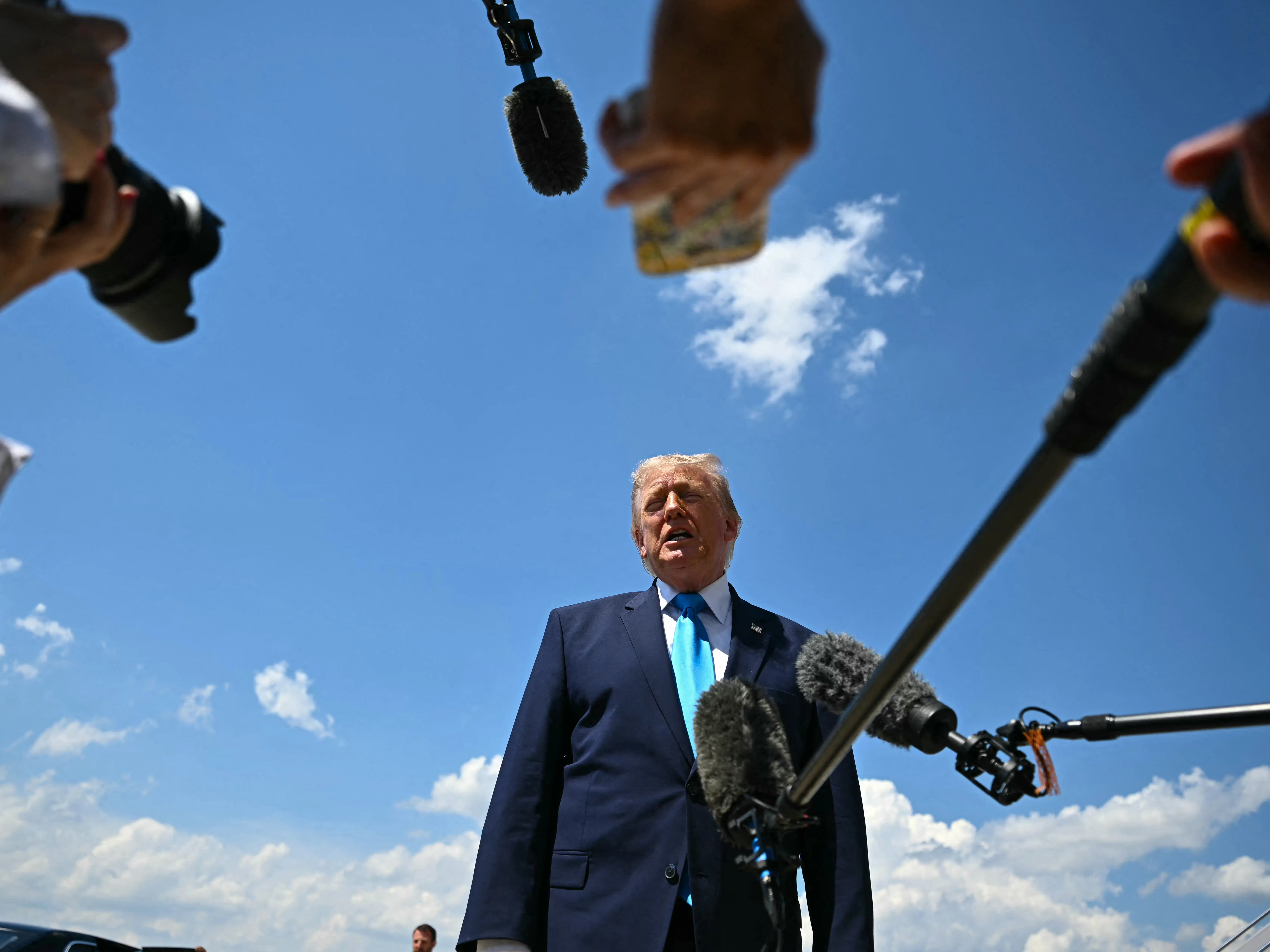 Trump announces deployment of 5,000 additional US troops to Poland as tensions with NATO escalate Trump announces deployment of 5,000 additional US troops to Poland as tensions with NATO escalate