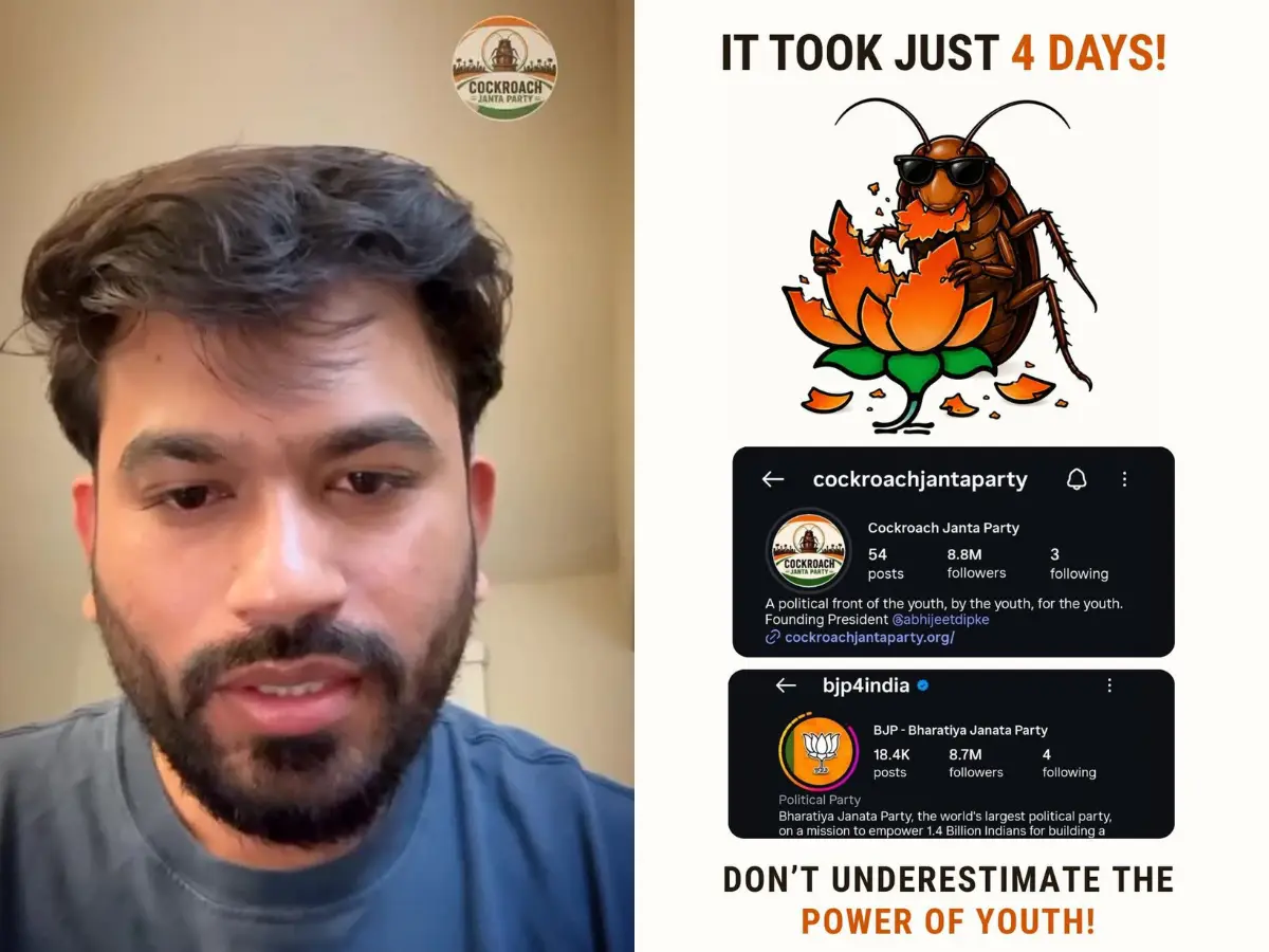 Cockroach Janta Party founder reacts to 'Pakistan followers' claim, says ‘I know you are desperately trying to...’ Cockroach Janta Party founder reacts to 'Pakistan followers' claim, says ‘I know you are desperately trying to...’