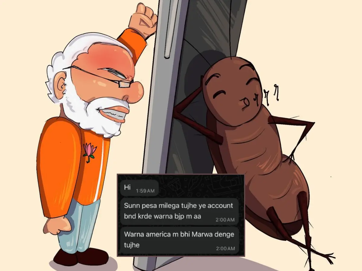 'We can get you murdered even in America': Cockroach Janta Party founder shares alarming death threat messages 'We can get you murdered even in America': Cockroach Janta Party founder shares alarming death threat messages