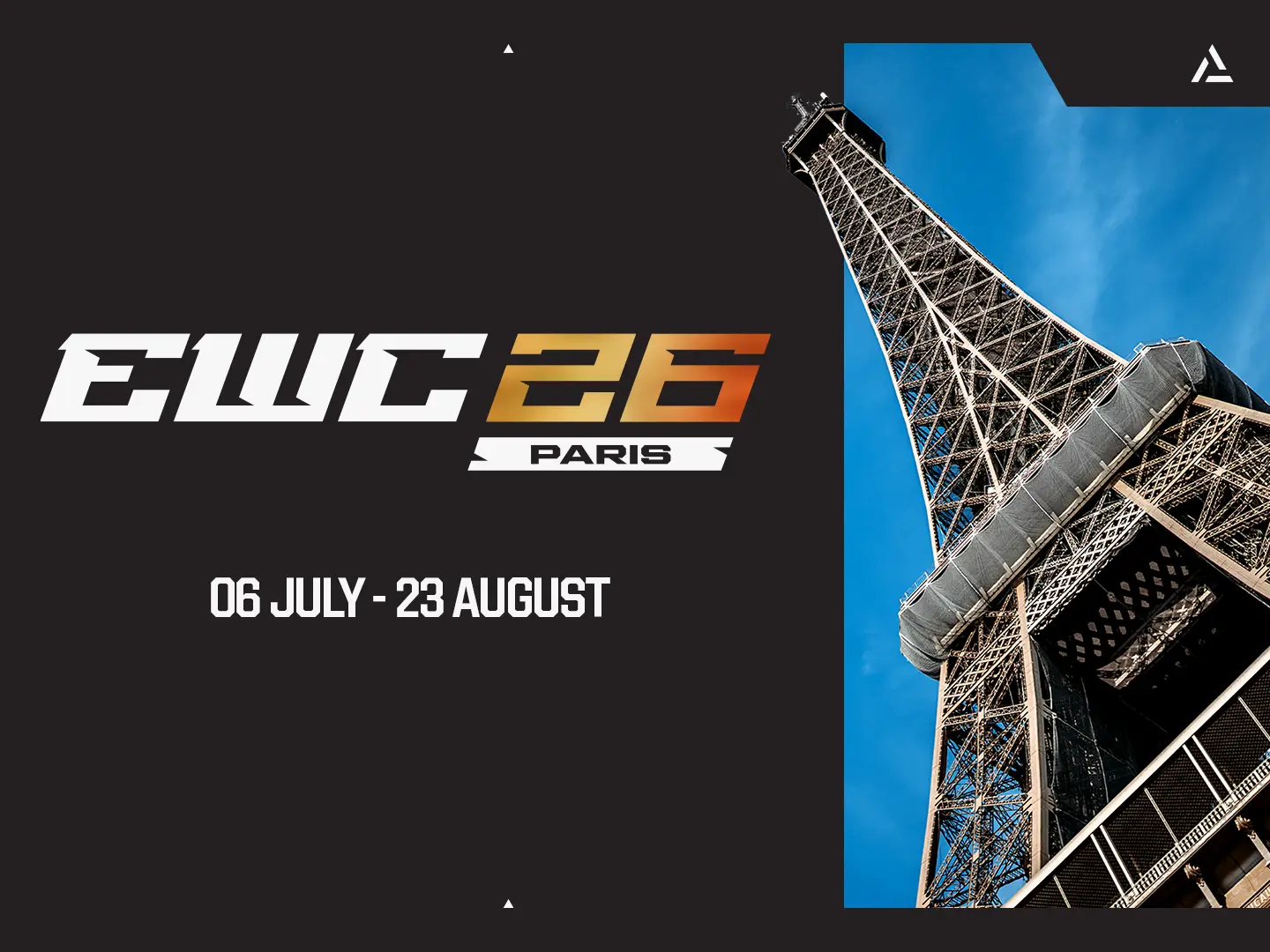 Esports World Cup set to be held in Paris from July 6 Esports World Cup set to be held in Paris from July 6