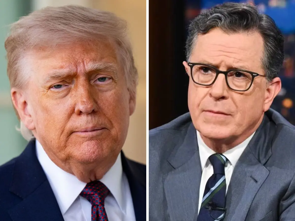 Donald Trump predicts the 'Beginning of the End' for late-night TV as Stephen Colbert’s show ends Donald Trump predicts the 'Beginning of the End' for late-night TV as Stephen Colbert’s show ends