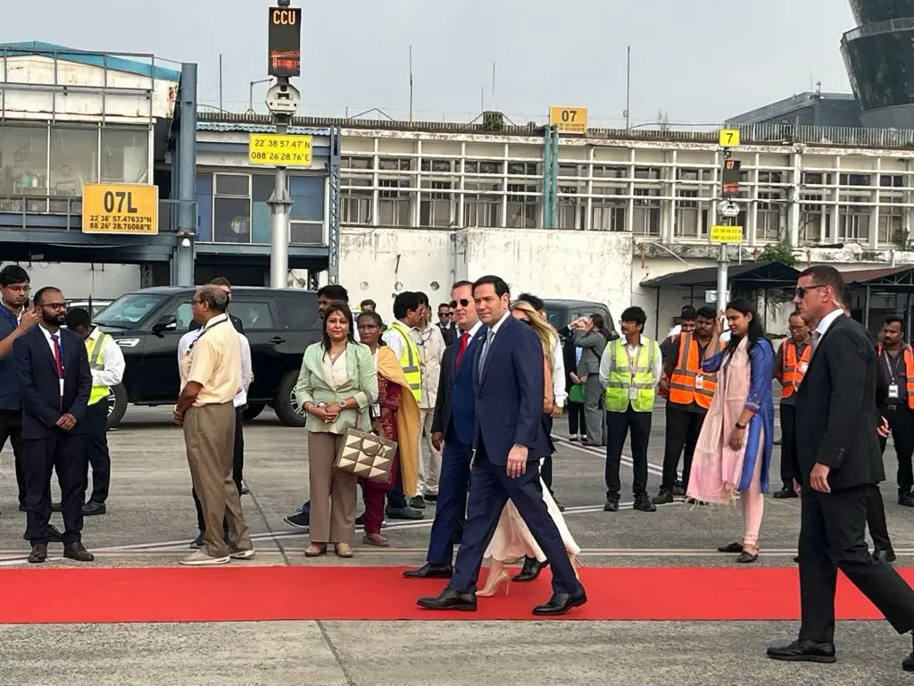 Marco Rubio lands in India's Kolkata for first official visit; QUAD talks and trade high on agenda Marco Rubio lands in India's Kolkata for first official visit; QUAD talks and trade high on agenda