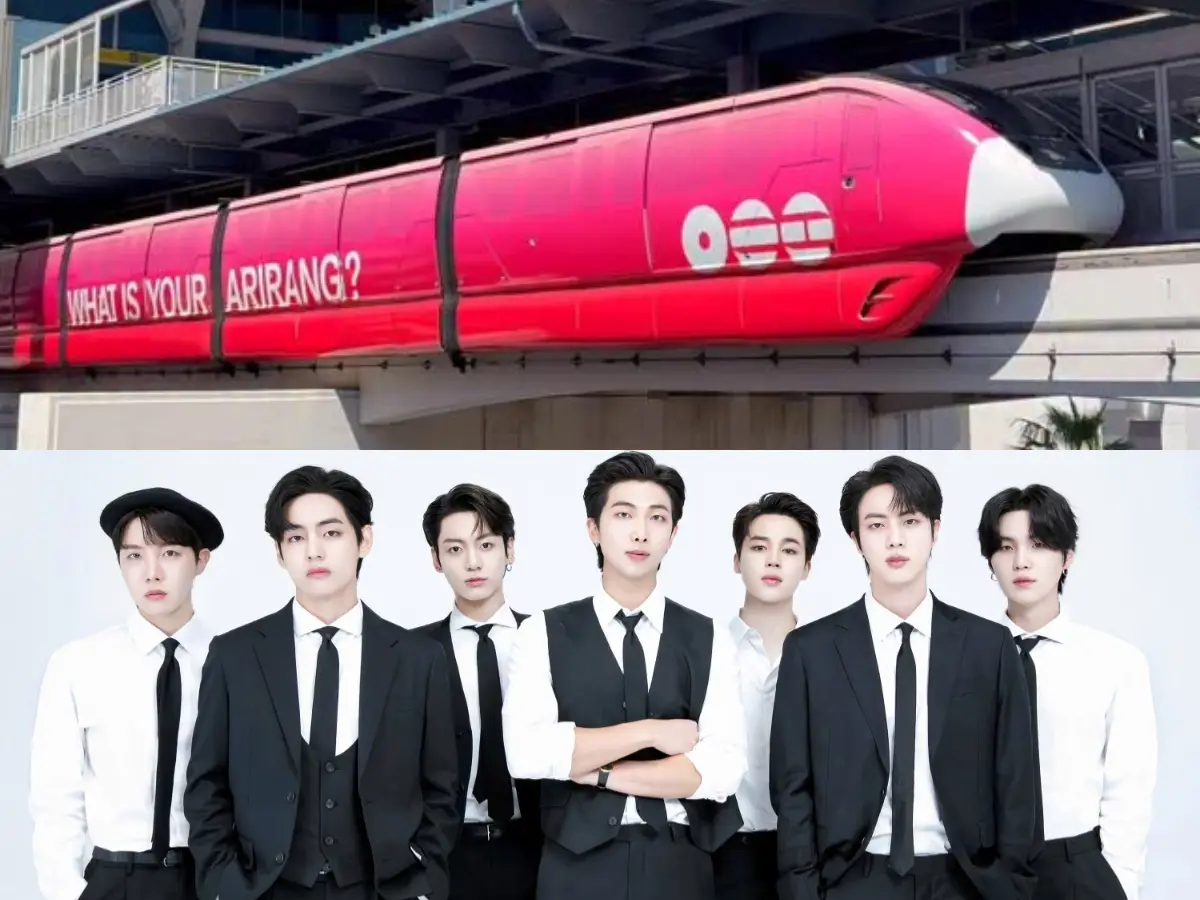BTS takes over Las Vegas with special ‘Arirang’ monorail train | Watch