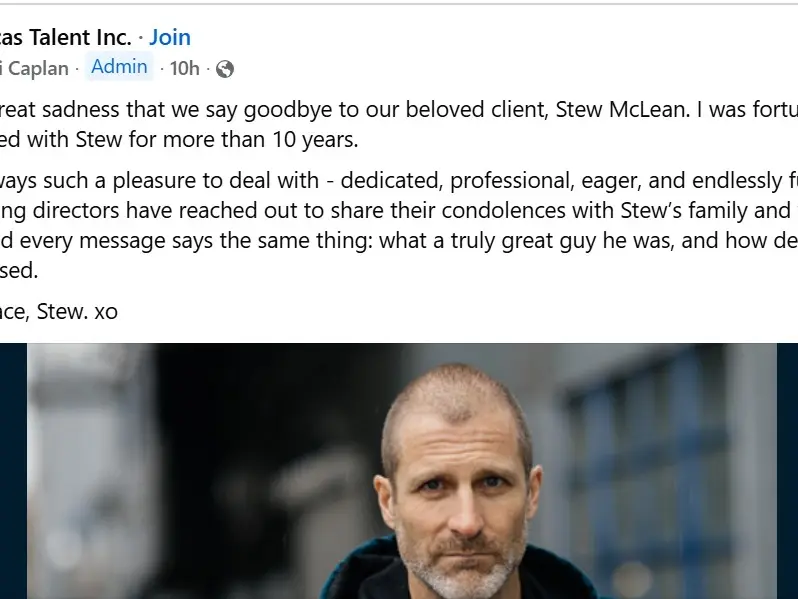 What happened to ‘Virgin River’ actor Stewart McLean? Found dead days ...