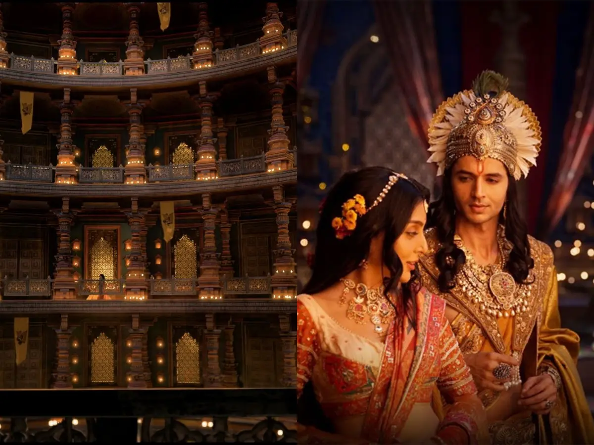 Satyabhama and Krishna's meet in Dwarka