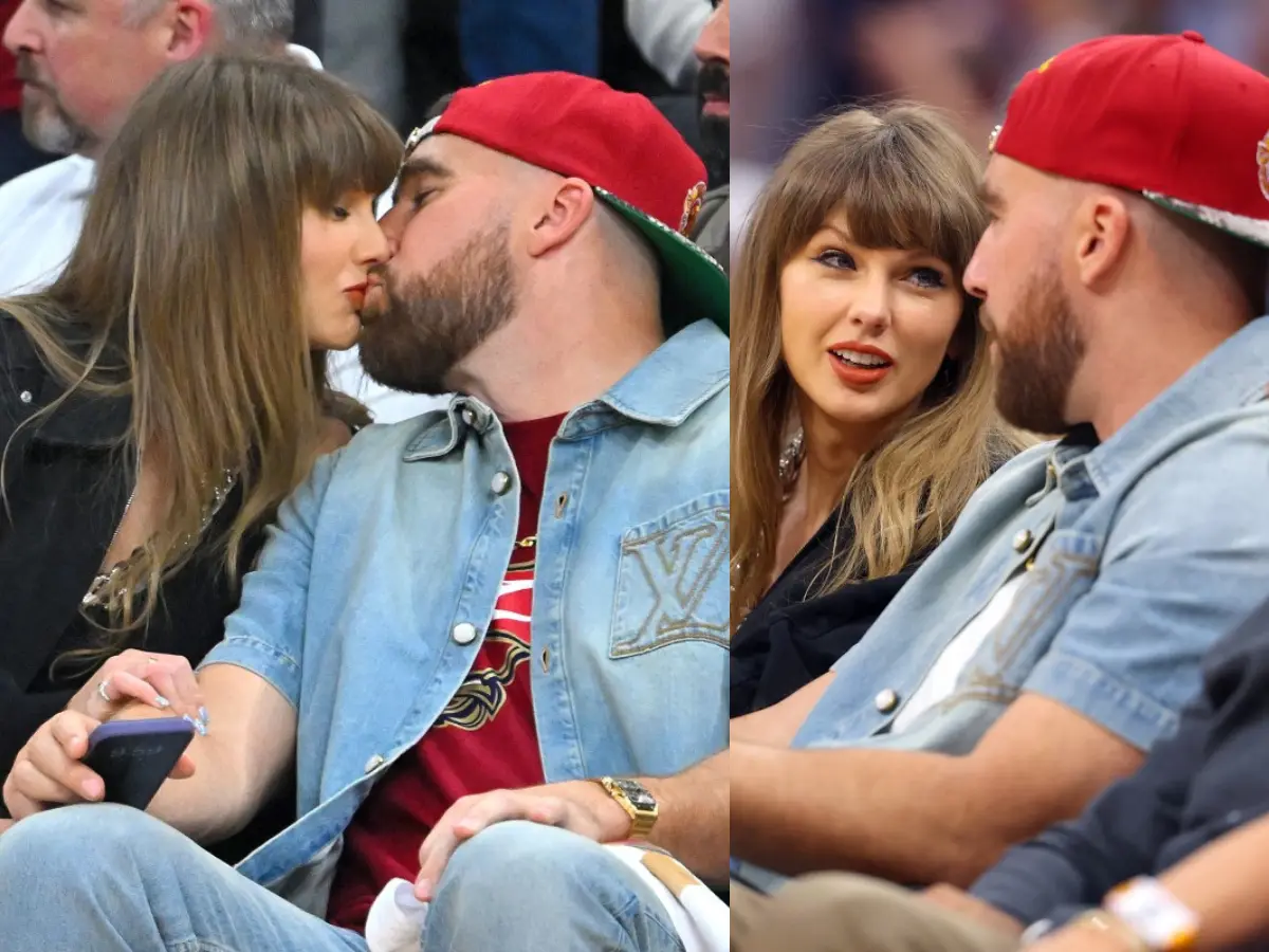 Taylor Swift, Travis Kelce turn NBA game into viral date night moment | Watch Taylor Swift, Travis Kelce turn NBA game into viral date night moment | Watch