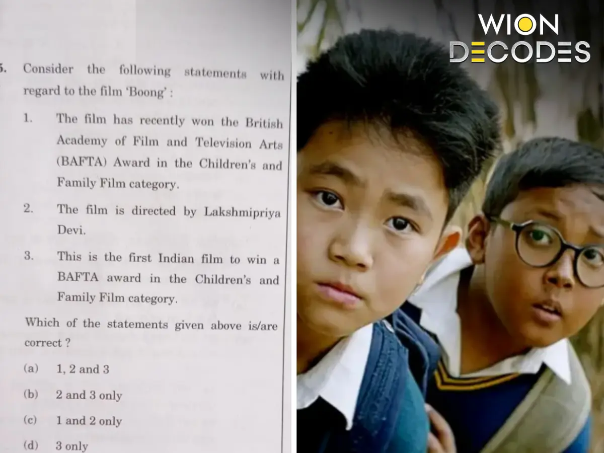 UPSC prelims question on Boong leaves aspirants surprised: Do you know this historic BAFTA winner?