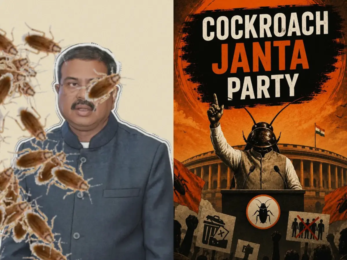 'India’s students deserve better': Cockroach Janata Party revives petition targeting Edu Minister Dharmendra Pradhan 'India’s students deserve better': Cockroach Janata Party revives petition targeting Edu Minister Dharmendra Pradhan