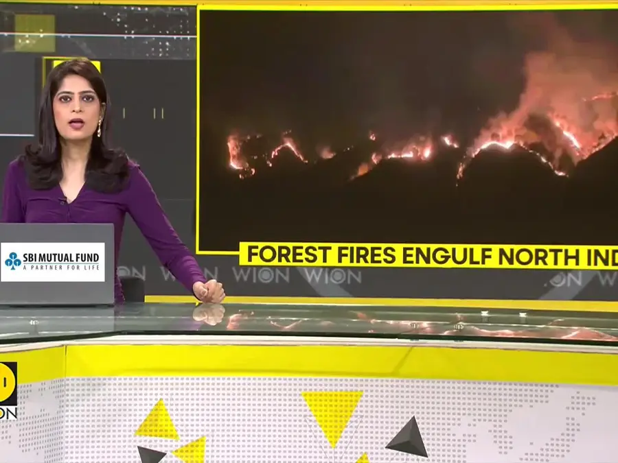 Wildfires Rip Through Himachal, Uttarakhand and J&K Forest Belts 