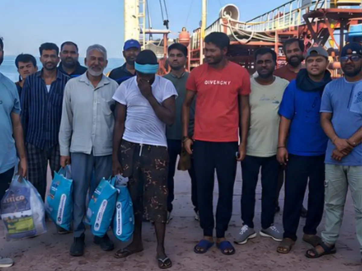MV Harbour Phoenix case: 10 Indian sailors to come home after 10 months in Iran detention MV Harbour Phoenix case: 10 Indian sailors to come home after 10 months in Iran detention