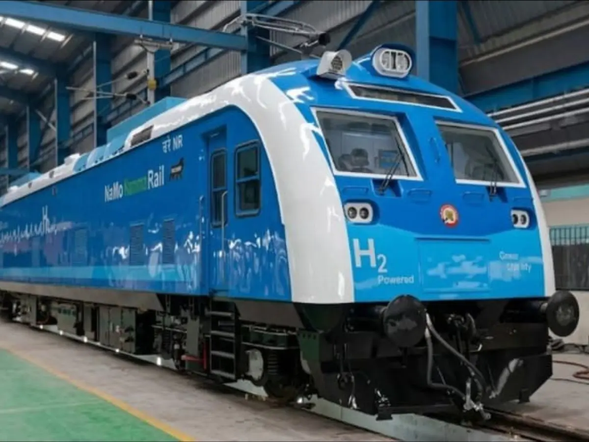 India set to launch first-ever 10-coach hydrogen train on Haryana’s Jind-Sonipat route | In Pics