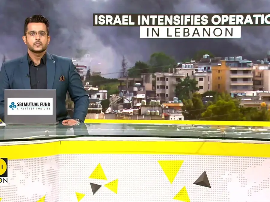 Israel-Lebanon War: Smoke Rises Over Tyre As Israel Strikes South Lebanon 