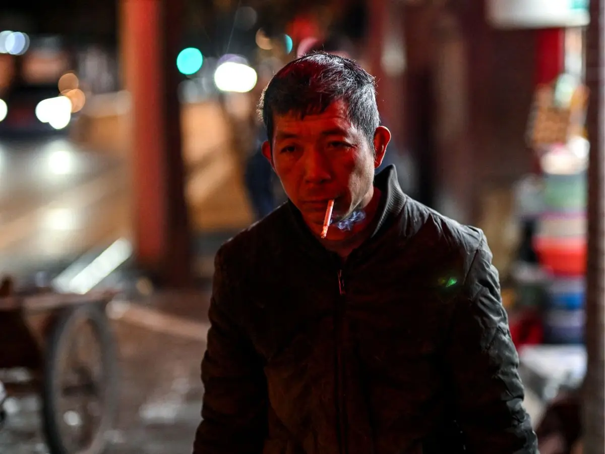 Chinese almost smoke half of the world’s cigarettes
