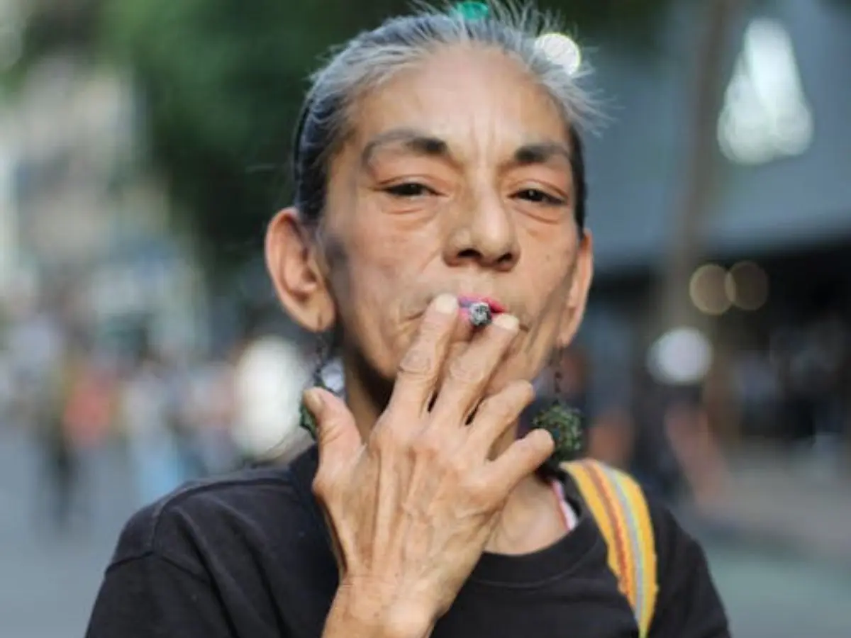 Do females smoke less than males?