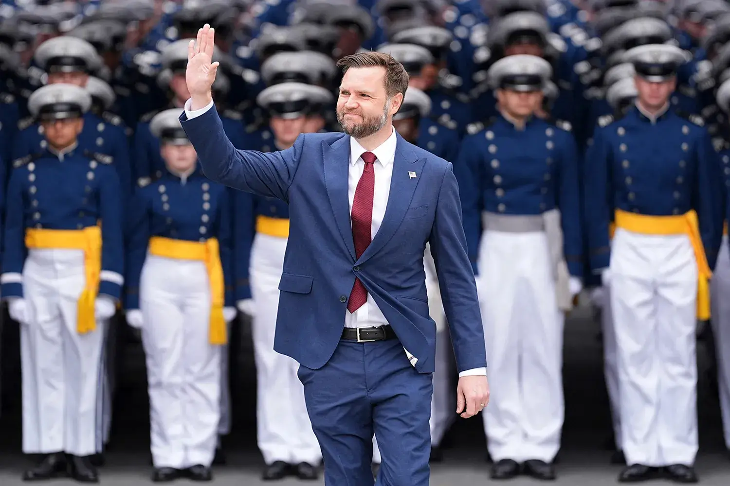 “I am the Vice President”: JD Vance jokes about AI heckling and shares viral chest bump at Air Force Academy graduation