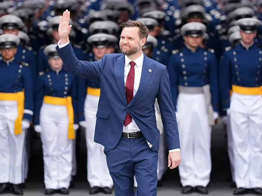 “I am the Vice President”: JD Vance jokes about AI heckling and shares viral chest bump at Air Force Academy graduation